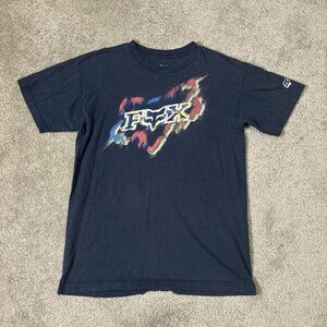 Vintage Fox Racing Short Sleeve T Shirt Mens Medium Black Y2K